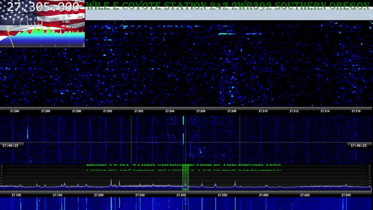 CB RADIO LIVE CH 30 Wily Coyote Station Southern Oregon