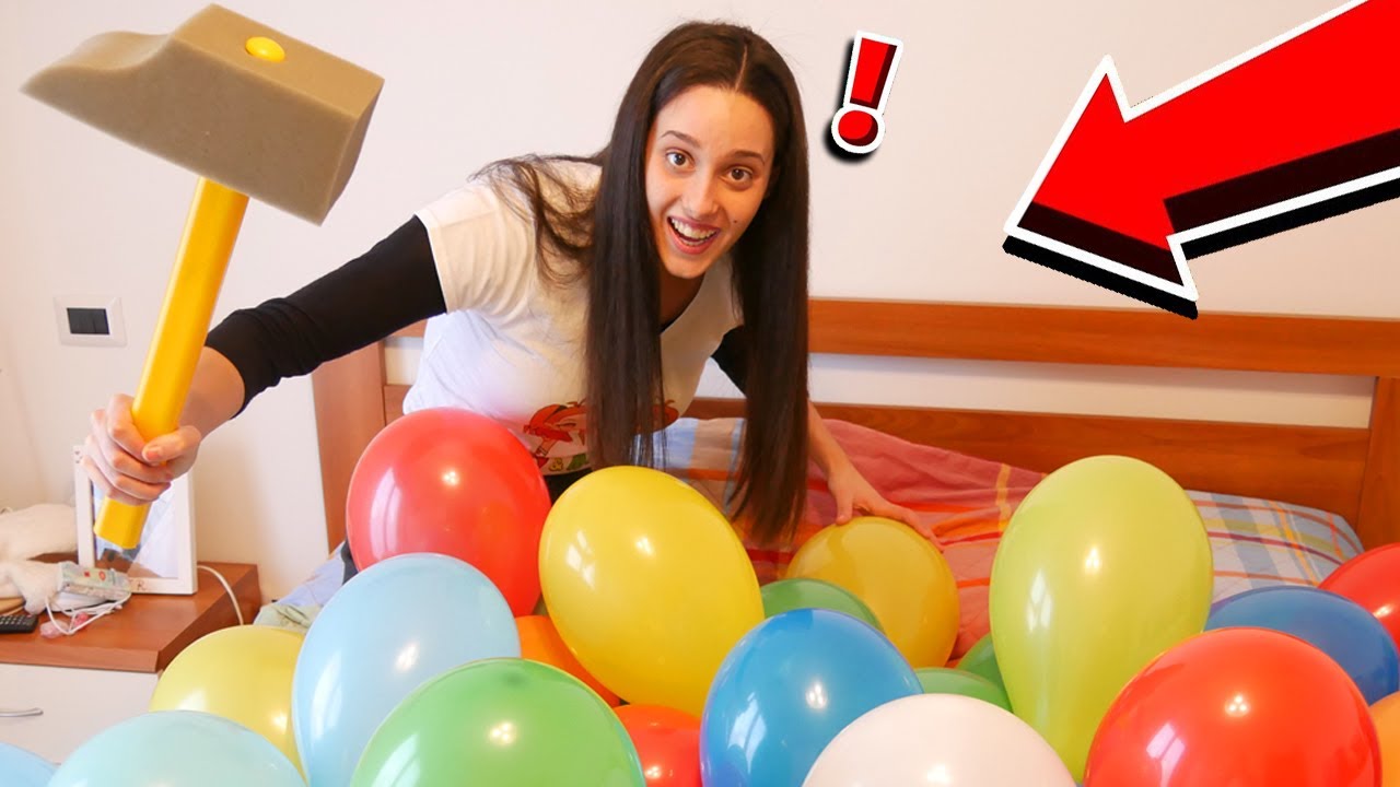 SCOPPIA IL PALLONCINO DELLA RUOTA COLORATA!!!