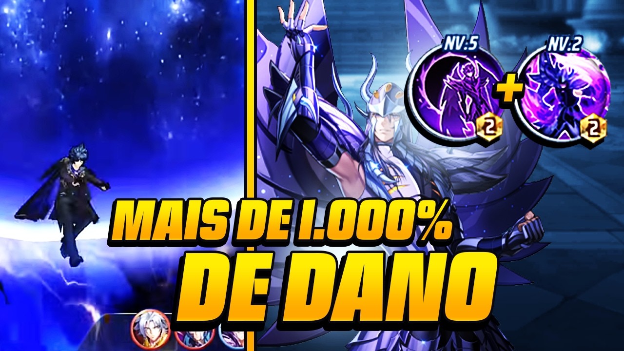 KAGAHO+AIACOS: QUEIMADURA E MUITO... MUITO DANO | Saint Seiya Awakening