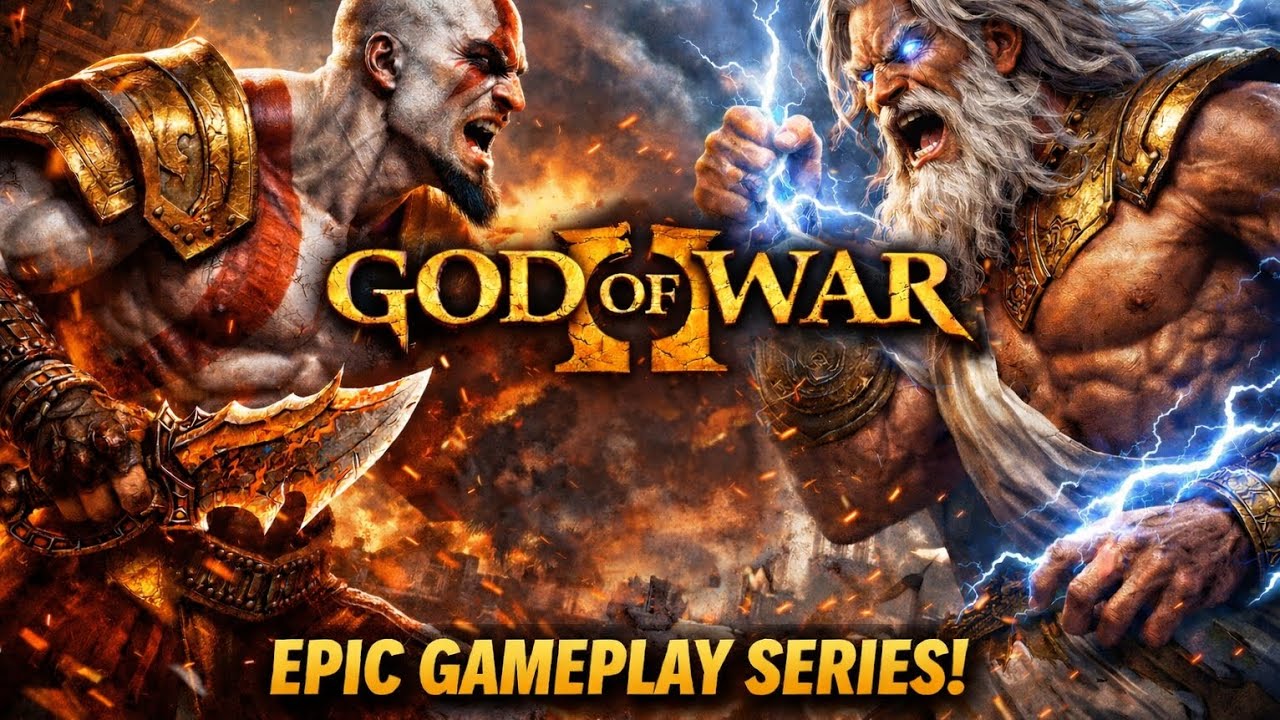 GOD OF WAR 2 PS2/3 Game Walk Through @GodOfThunder02_YT  @godofwar6139 