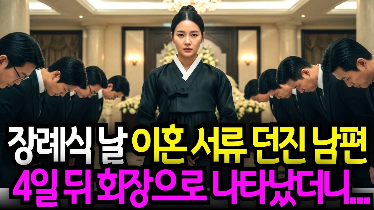 친정 아빠 장례식장에 이혼 서류 던진 남편, 4일 뒤 회장으로 나타난 순간, 남편은 무릎 꿇었다ㅣ노후사연ㅣ감동사연ㅣ사연라디오ㅣ오디오북