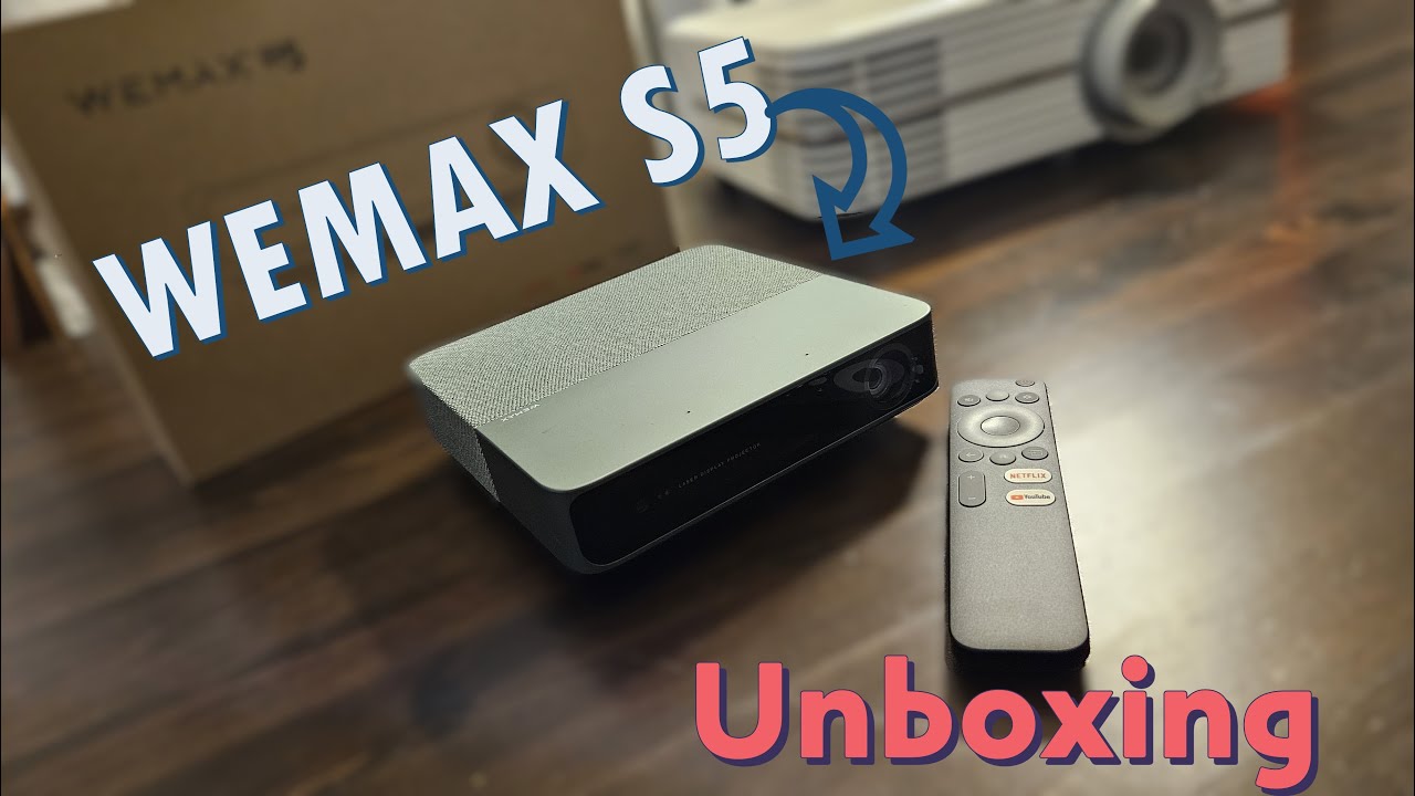 Unboxing the new WEMAX S5 Laser Display Projector