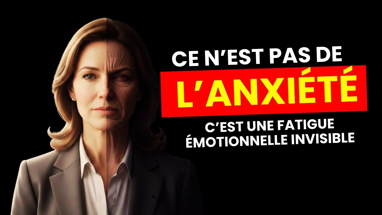 Ce n’est pas de l’anxiété : c’est une fatigue émotionnelle invisible
