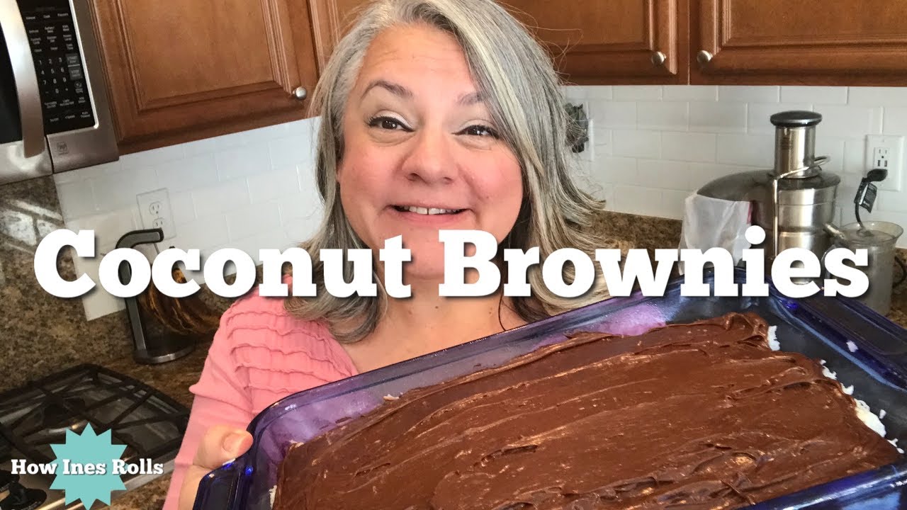 Coconut Brownies | Easy Dessert Tutorial | *How Ines Rolls*