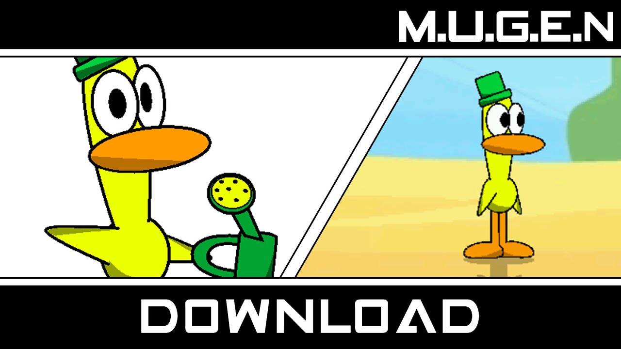 M.U.G.E.N. CHAR | Pocoyo | Pato by Robobot569 and Witherower