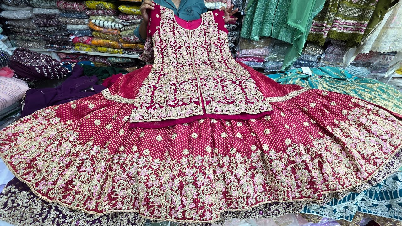 ৭-১২ মেয়েদের ইন্ডিয়ান বোম্বে সারারা গারারা ফারসি ড্রেস | Viral design eid2026 dress for tonnage