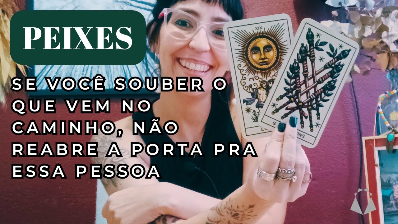PEIXES! RECADO É CLARO! NÃO VOLTE PRA ESSE BURACO! 