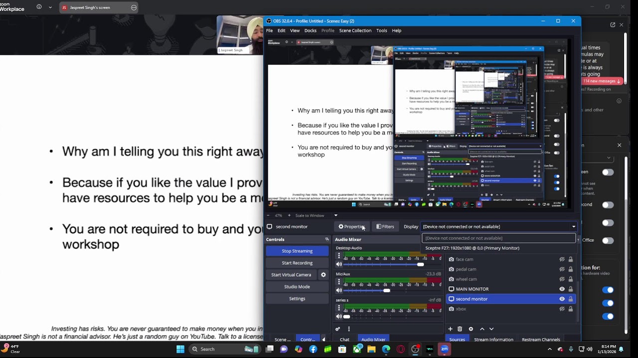 personal use to look back on finance info.