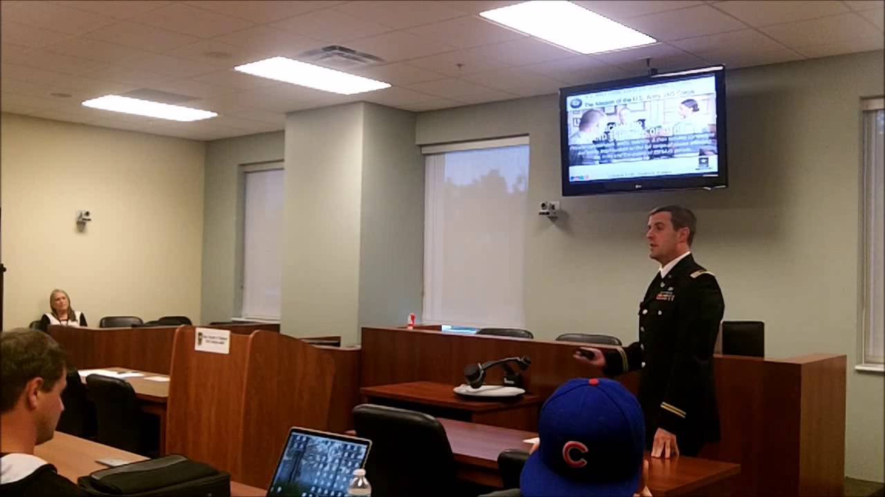 Army Jag Information Program-Barry Law