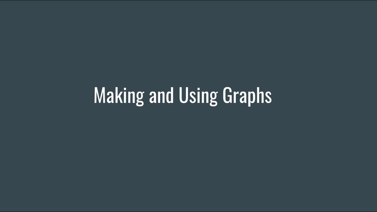 Using and making graphs in economics