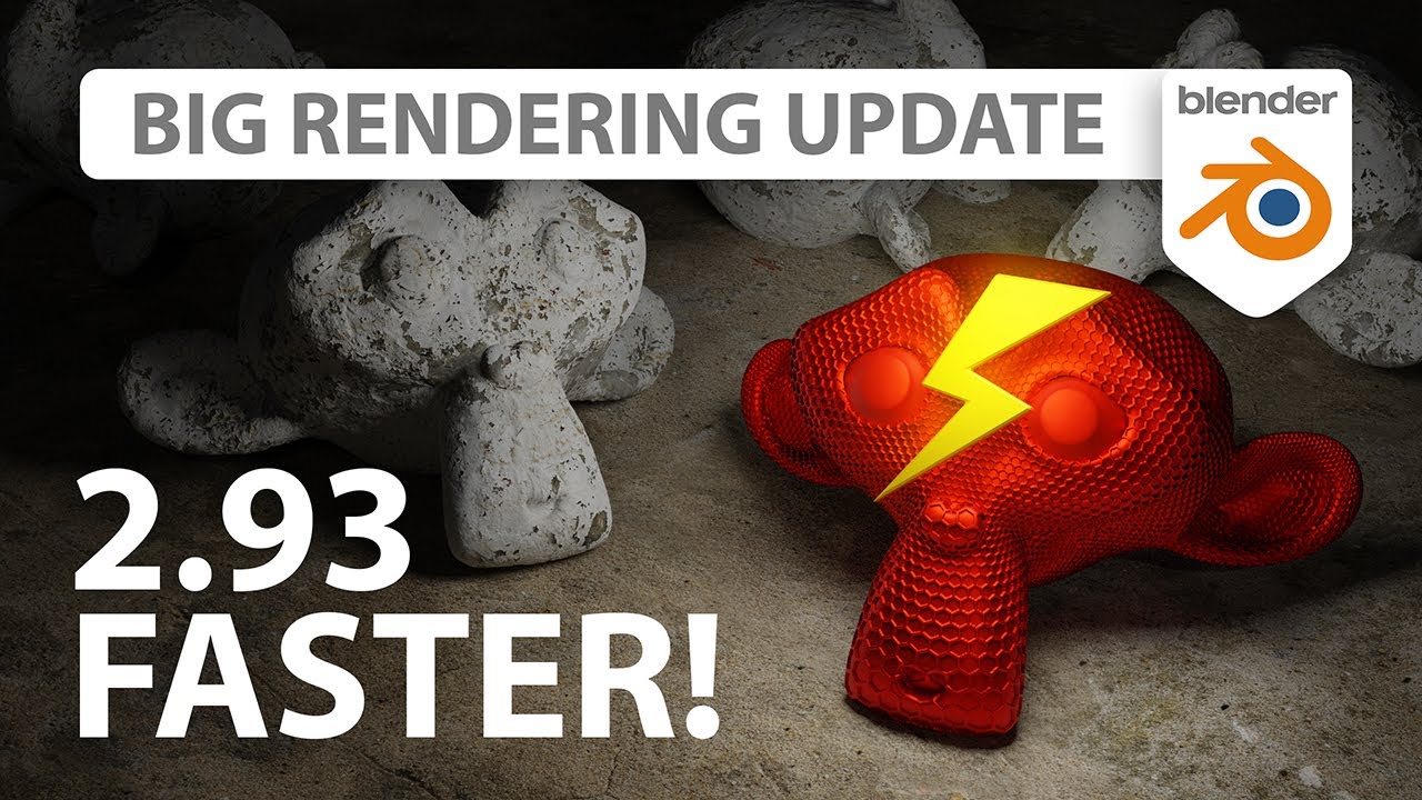 Faster Renders in Blender 2.93 | New Persistent Data Feature