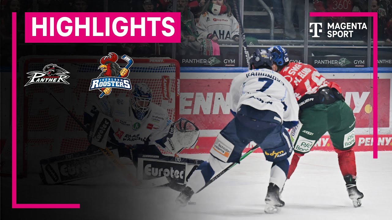 Augsburger Panther - Iserlohn Roosters | PENNY DEL | MAGENTA SPORT