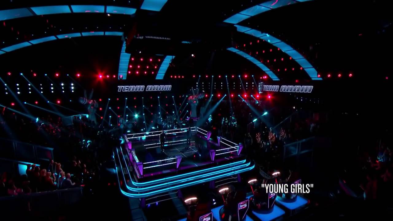 John Wyndham Vs Chris Jamison - Young Girls | The Battle | The Voice 2014