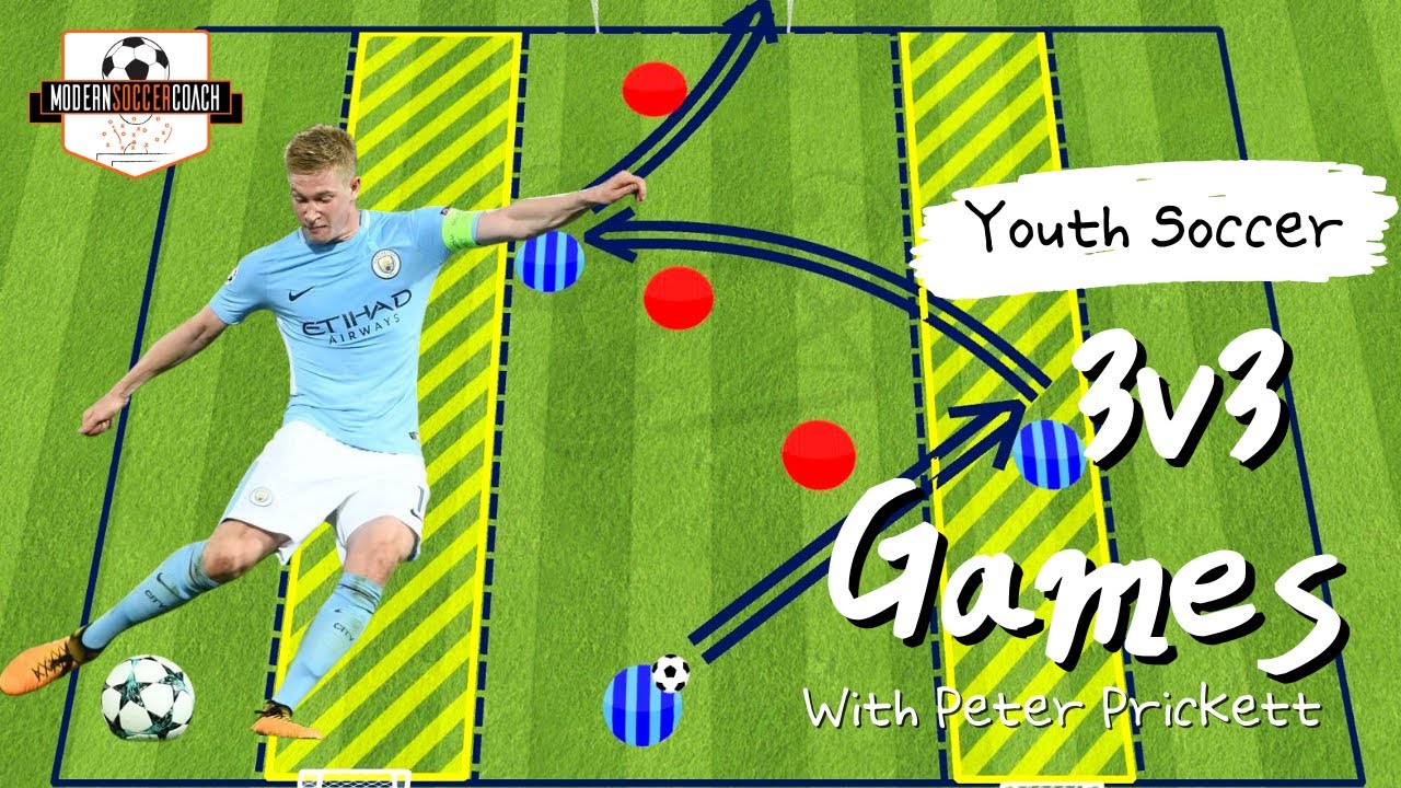 Fun & Tactical 3v3 Youth Games with Peter Prickett