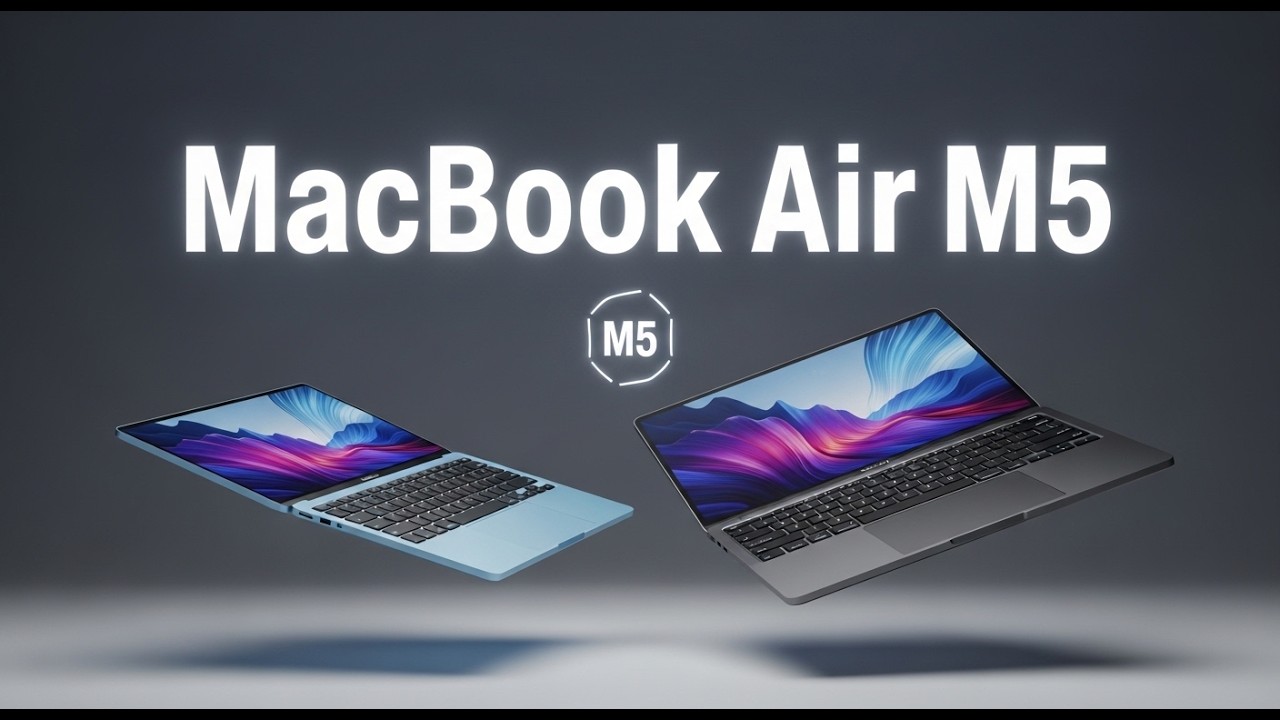 MacBook Air M5 (2026) — Apple просто уничтожила M4! 🤯