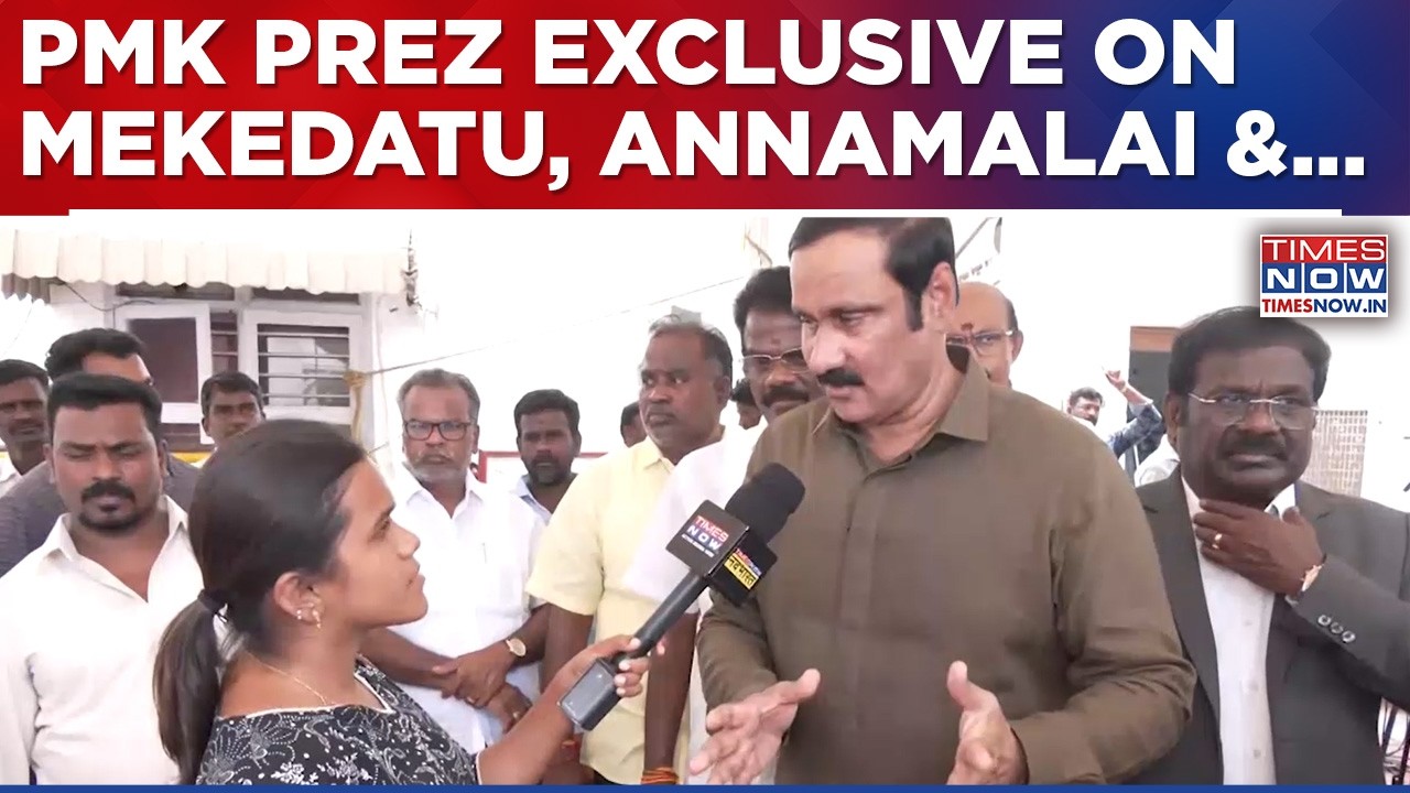 PMK President Dr. Anbumani Ramadoss Exclusive On Annamalai's New Journey, Mekedatu Row & More