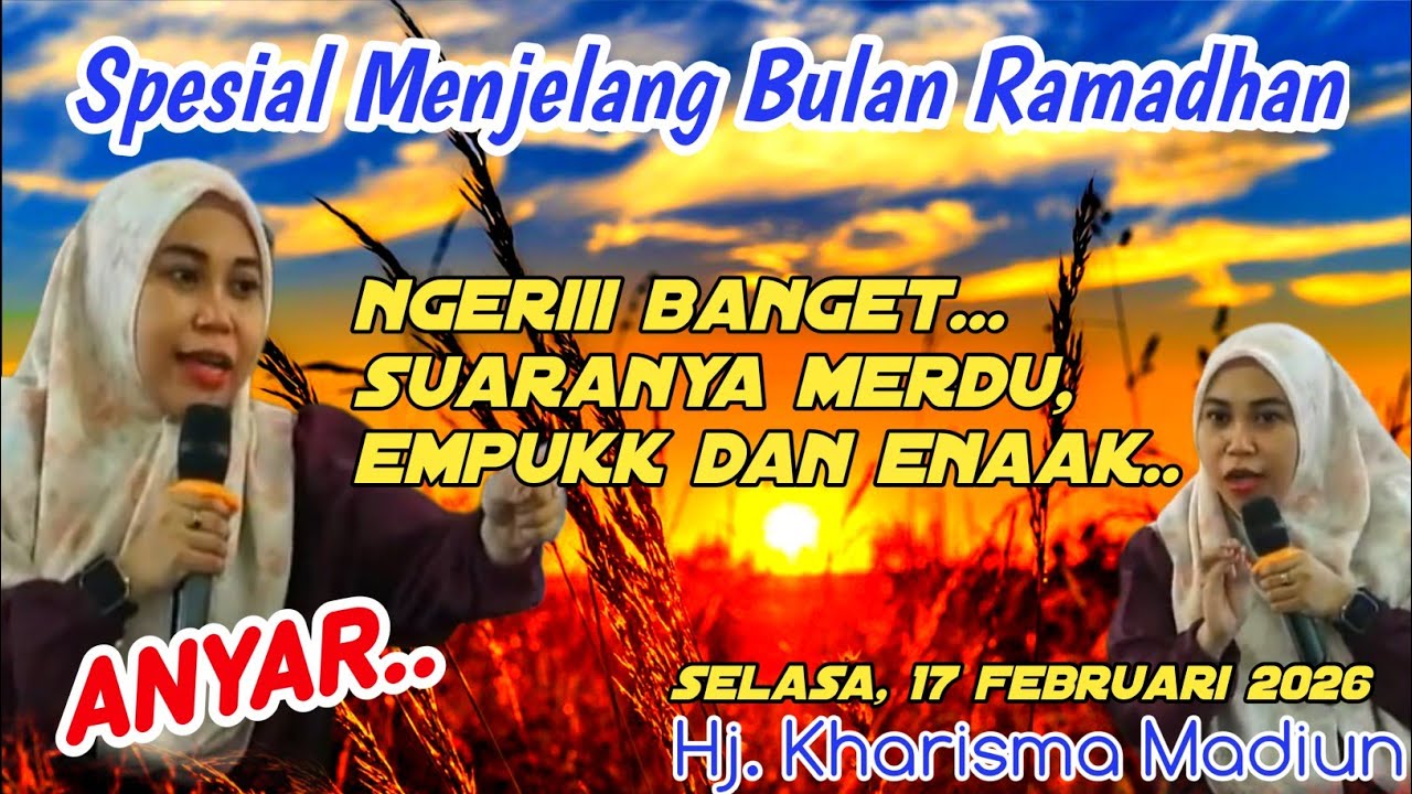 PENGAJIAN HJ. KHARISMA YOGI NOVIANA MADIUN TERBARU 17 FEBRUARI 2026
