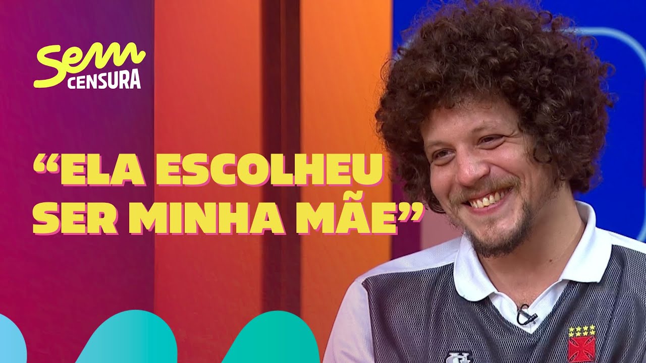Sem Censura | Chico Chico, filho de Cássia Eller, conta sobre relação com a outra mãe, Maria Eugênia