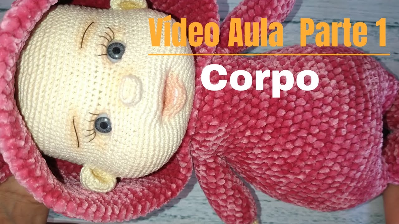Bebe de macacão de ursinho parte 1- Corpo