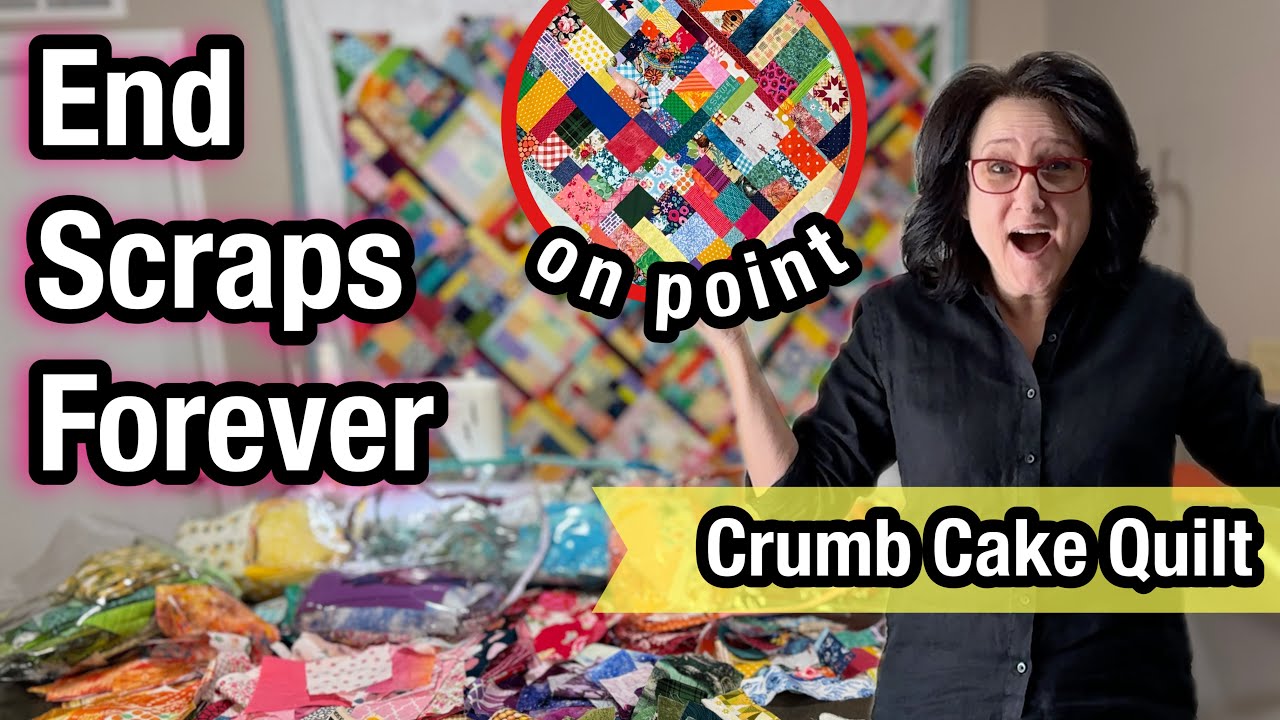 ❤️ How To Make A CRUMB CAKE Quilt FREE PATTERN