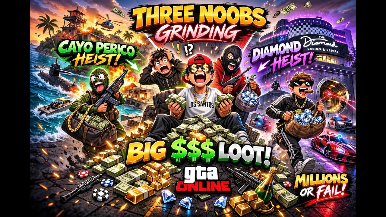 GTA Online Live Stream | Heist Night with Subscribers Part 2 @HasvionLive @nlprinceoffical #gta