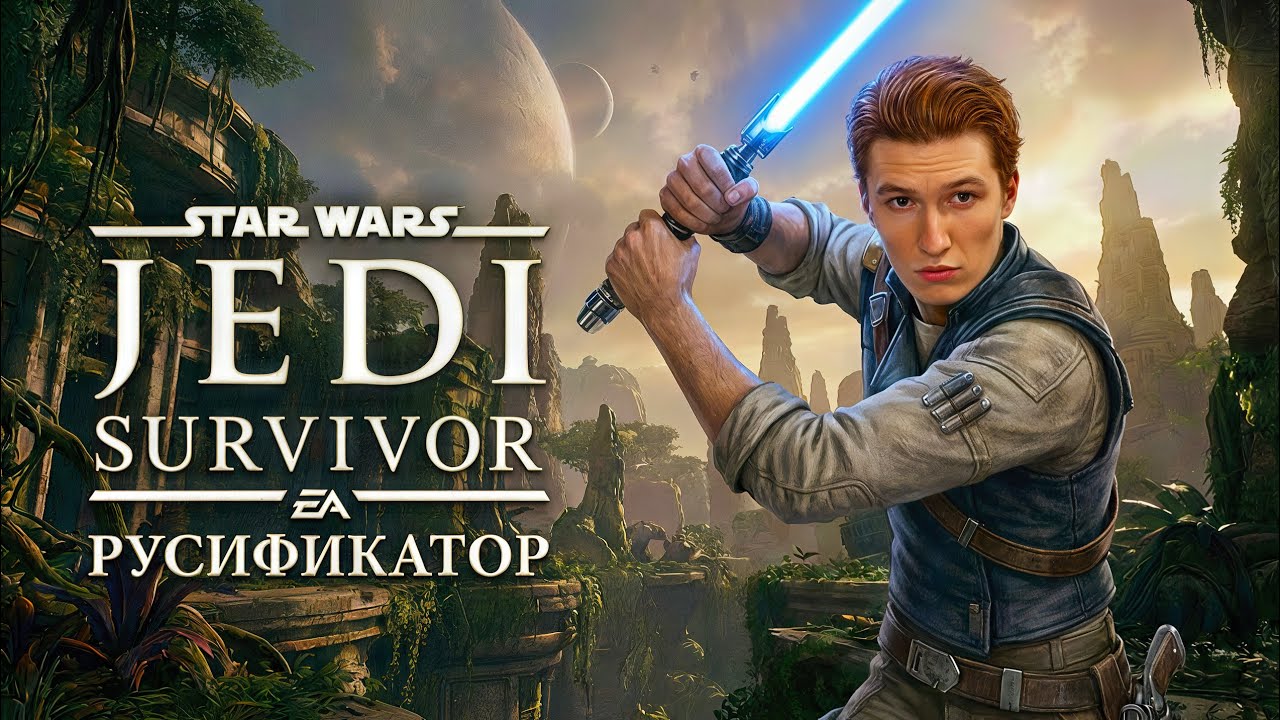 РУСИФИКАТОР ТЕКСТА+ОЗВУЧКИ для Star Wars Jedi: Survivor | Steam\EA App | GamesVoice