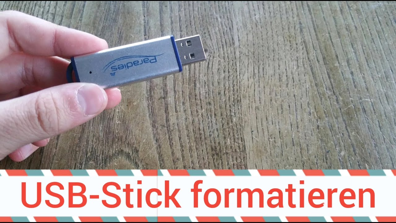 USB Stick Formatieren