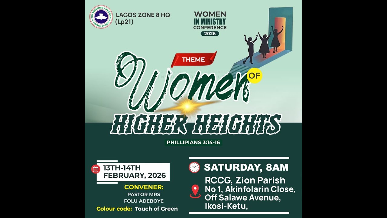 Women of Higher Heights | RCCG Women in Ministry Conference 2026