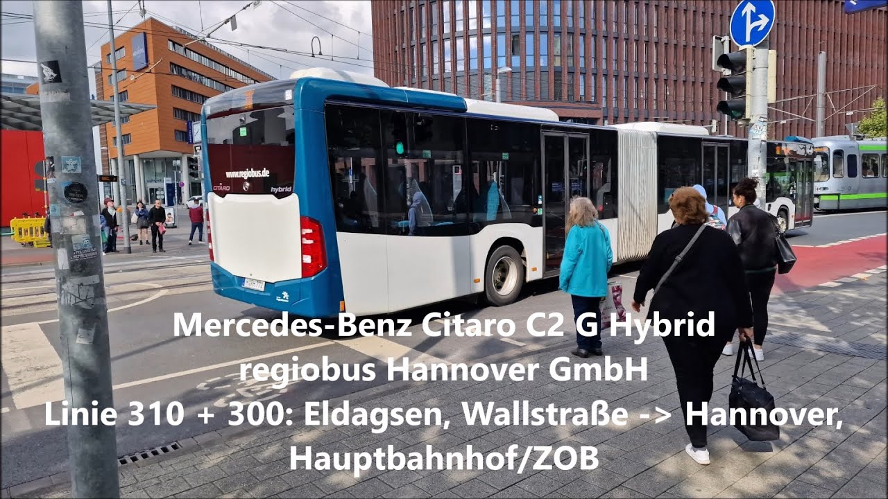 Sound | Mercedes-Benz Citaro C2 G Hybrid | regiobus Hannover GmbH | H-RH 772