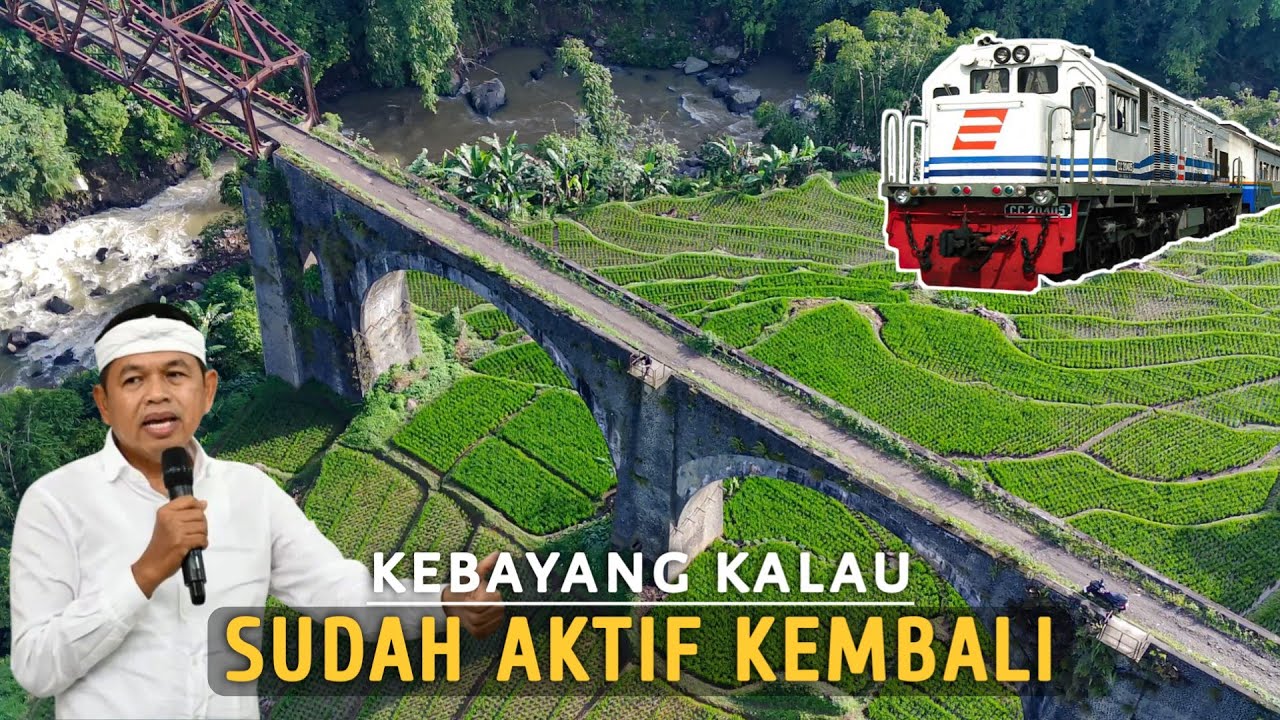 Memantau Jalur Kereta Api Soreang - Ciwidey Yang Akan Di Aktifkan Gubernur Kang Dedi Mulyadi