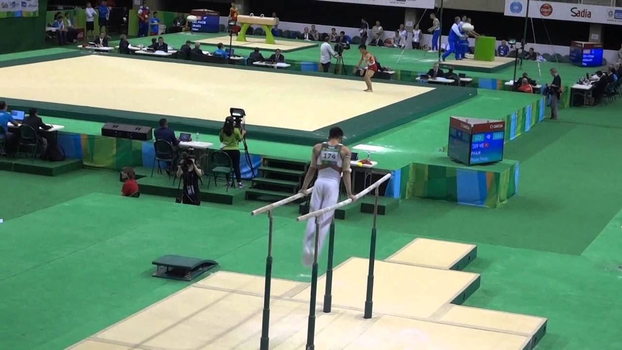 Daniel Corral - Barras Paralelas - Test Event 2016