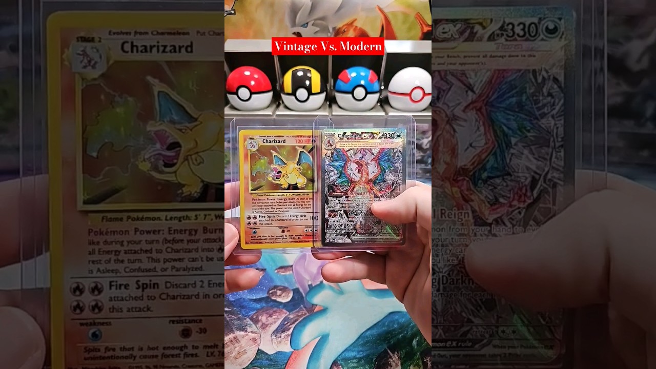 Vintage vs. Modern: Which pokemon Era did it better?? #shorts #pokemon