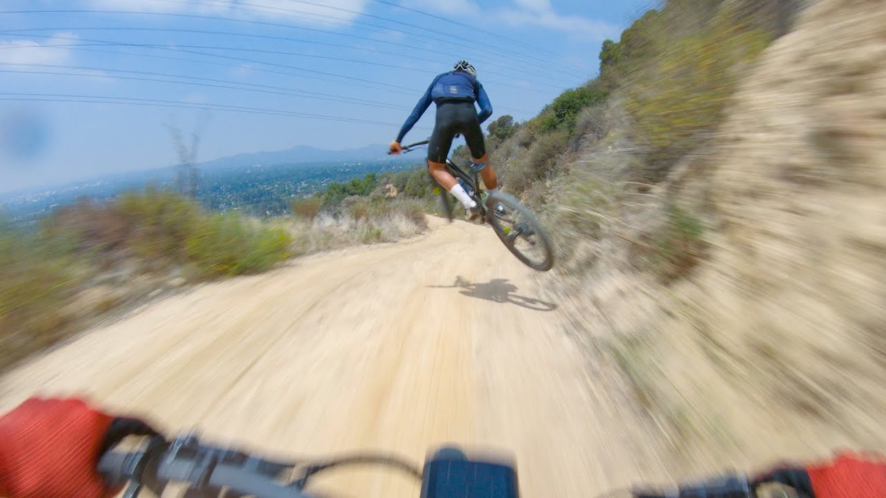 XC Bombers:  Ethan Villaneda on Mt Wilson Toll Rd