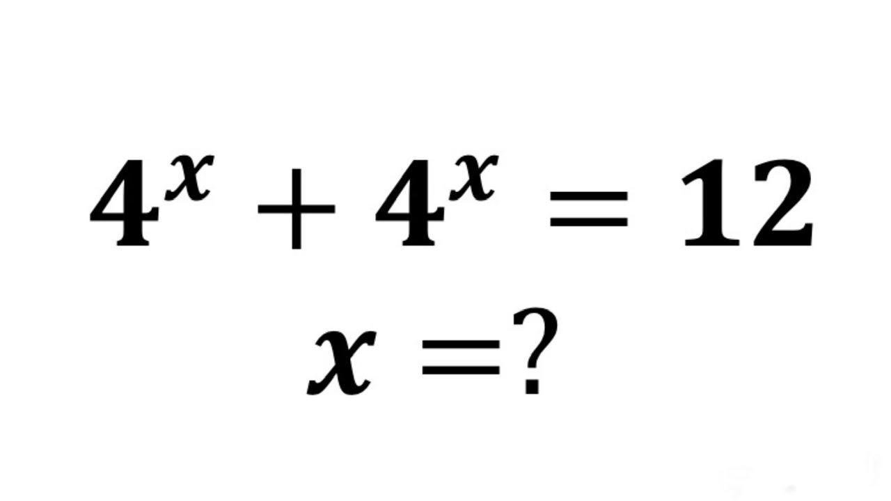 A Nice Math. X=?