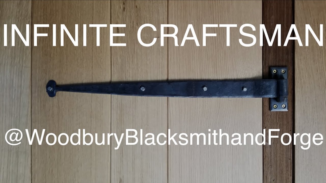 Hand Forged Strap Hinges
