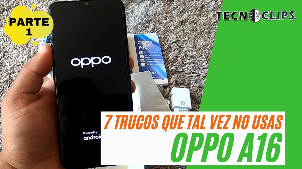OPPO A16 7 Trucos que tal vez no conocías (PARTE 1)