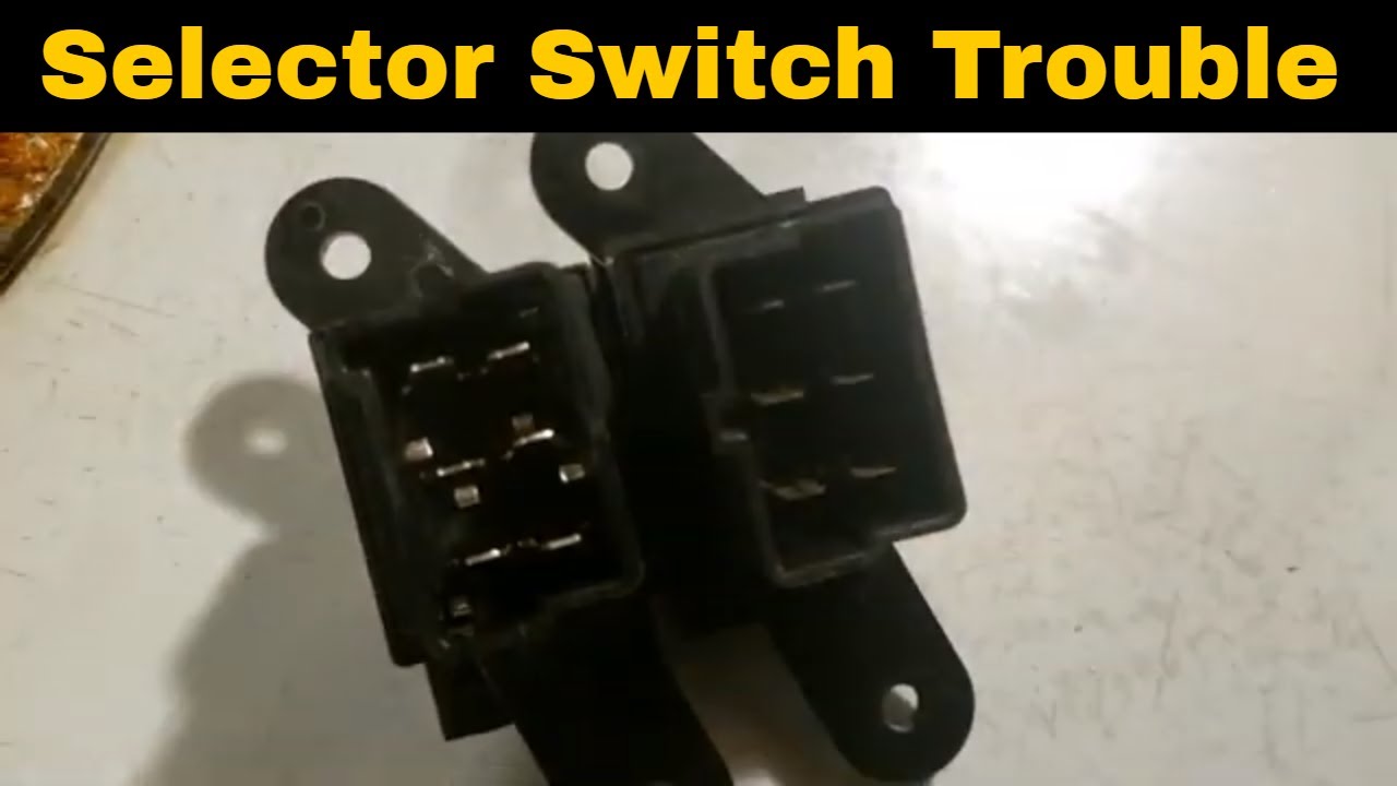 F350 Vin F Fuel Selector Switch Trouble Fix And Install