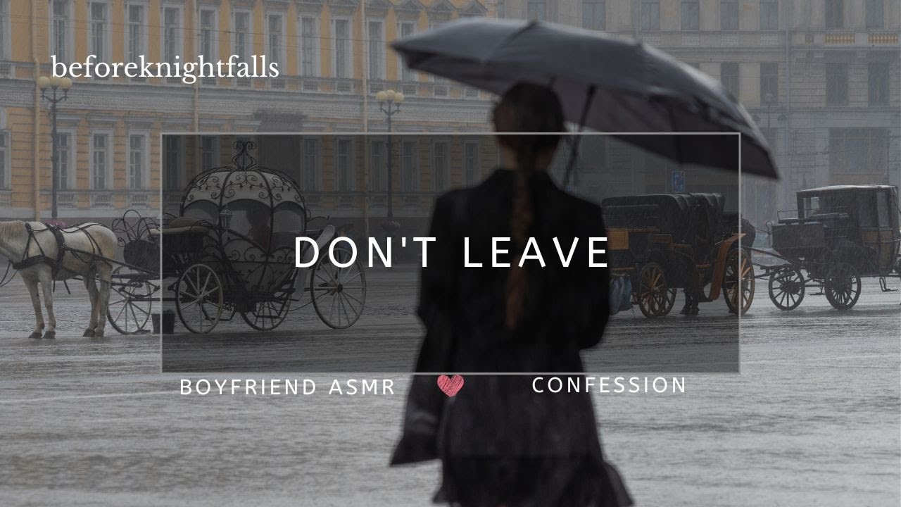 ASMR: don't leave