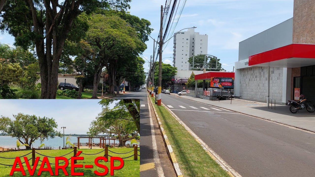 ESTÂNCIA TURÍSTICA DE AVARÉ-SP Centro e Represa Jurumirim, Seguindo à pé