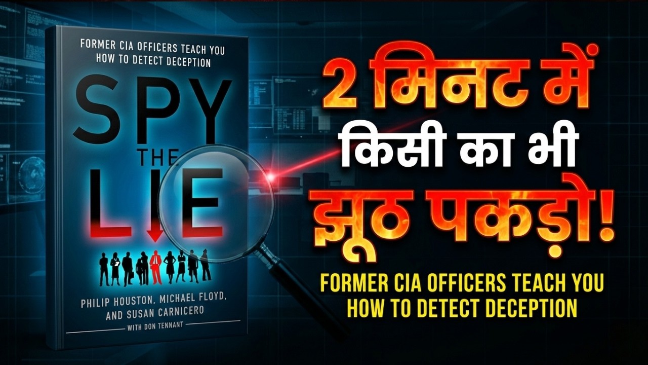Human Behavior Mastery: CIA Methods for Seduction, Lies, & Psychological Edge | Audiobook in Hindi