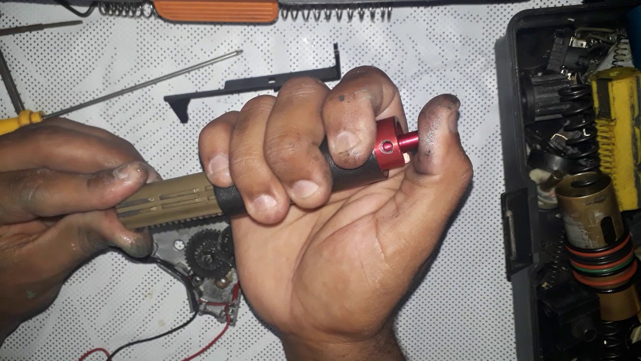 DESMONTAGEM E MONTAGEM GEARBOX V2 C/ BLOWBACK/ TIRANDO DUVIDAS