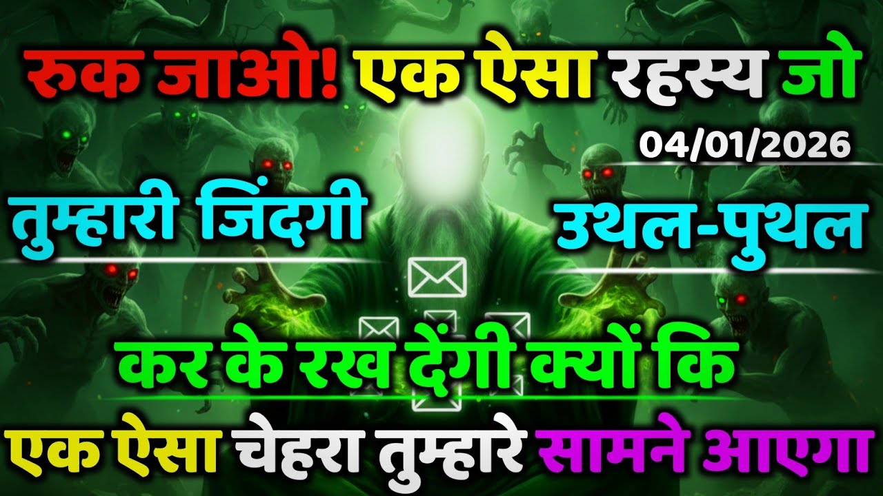 ✅04/01/2026... रुक जाओ एक ऐसा रहस्य जो तुम्हारी जिंदगी उथल-पुथल कर ...#allahkirehmat..#allahkirehmat