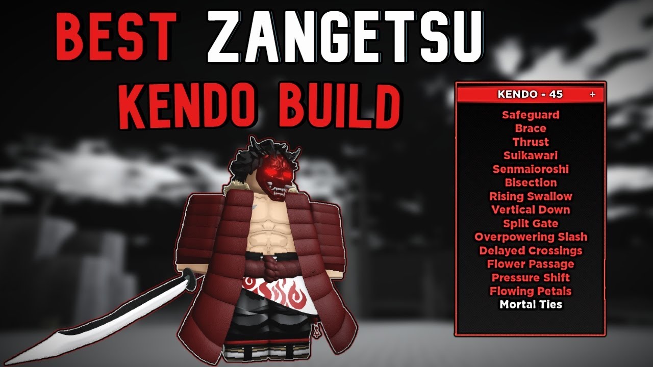 [Type Soul] BEST Zangetsu Kendo Build