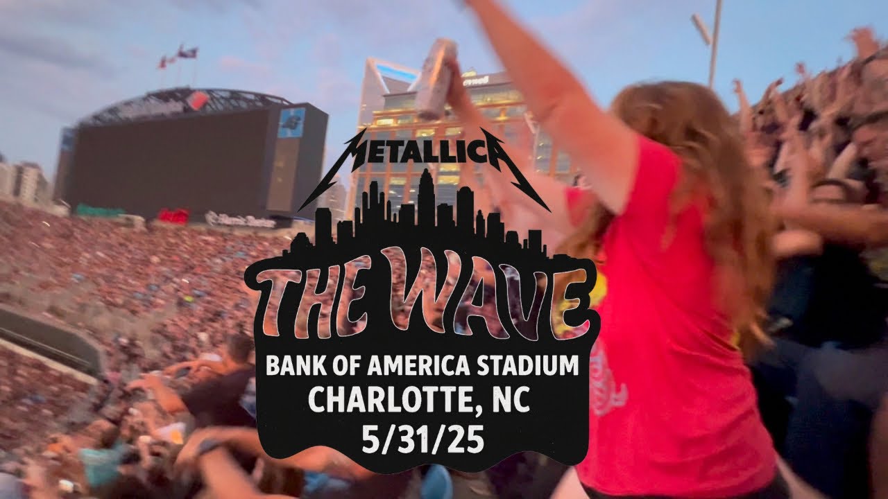 Metallica Pre-Show 🌊 THE WAVE  🌊 Charlotte NC 5/31/25 Metallica M72