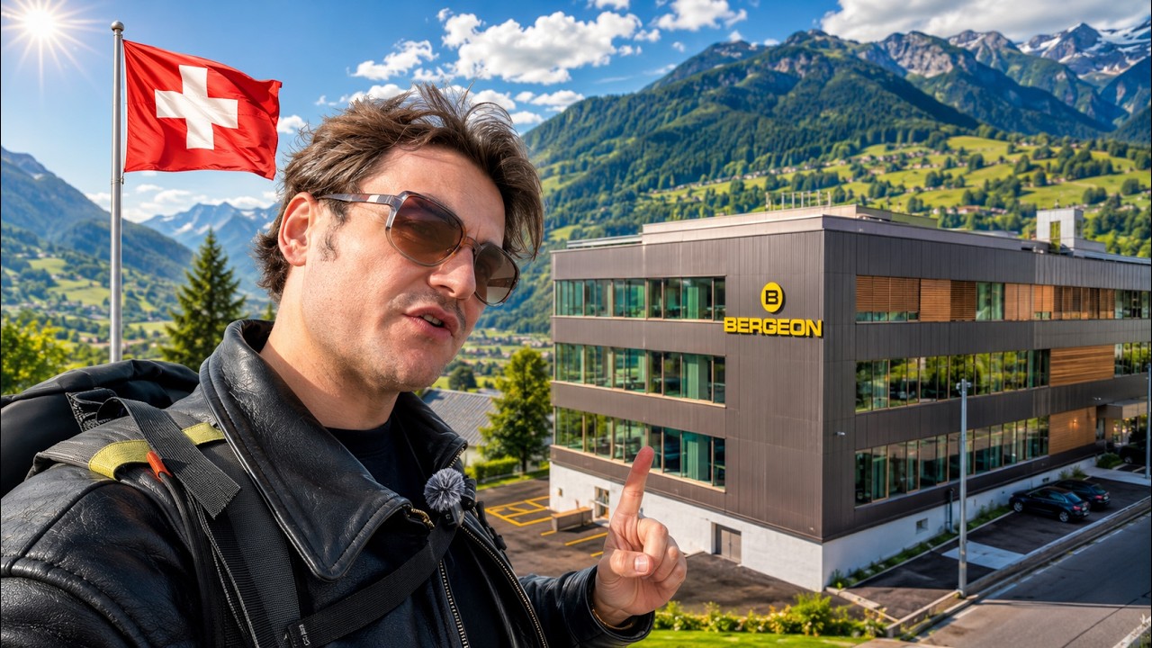 Je vais en SUISSE 🇨🇭visiter l'usine BERGEON ! Les coulisses des meilleurs outils horlogers 💥