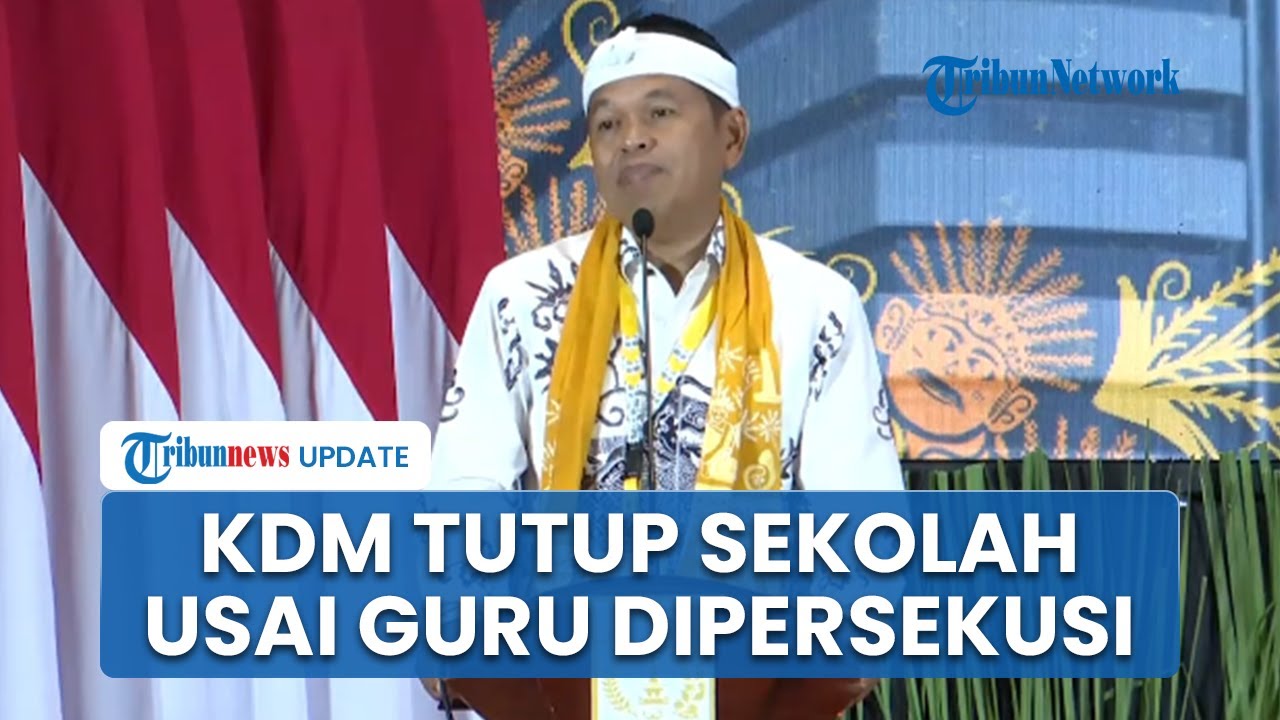 Pernyataan Kang Dedi Viral Lagi! Pernah Tutup Sekolah karena Guru Dipersekusi Warga Usai Hukum Siswa