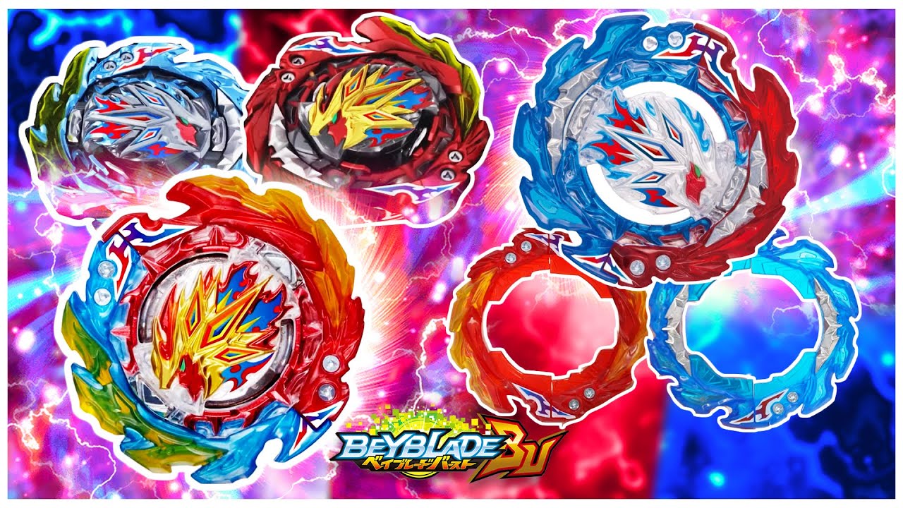 These Fusion Beyblade's Look Insane....NEW Hyperion/Helios B-203 FULL PART BREAKDOWN