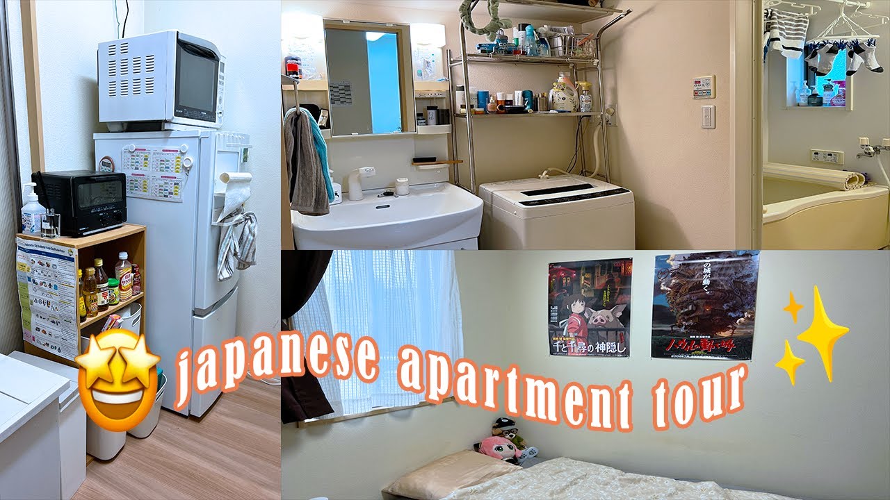 #jetprogramme: ¥20,000 japanese apartment tour | [📍Yamaguchi, JP]