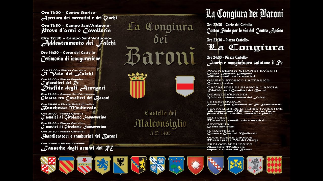 Miglionico. La Congiura dei Baroni