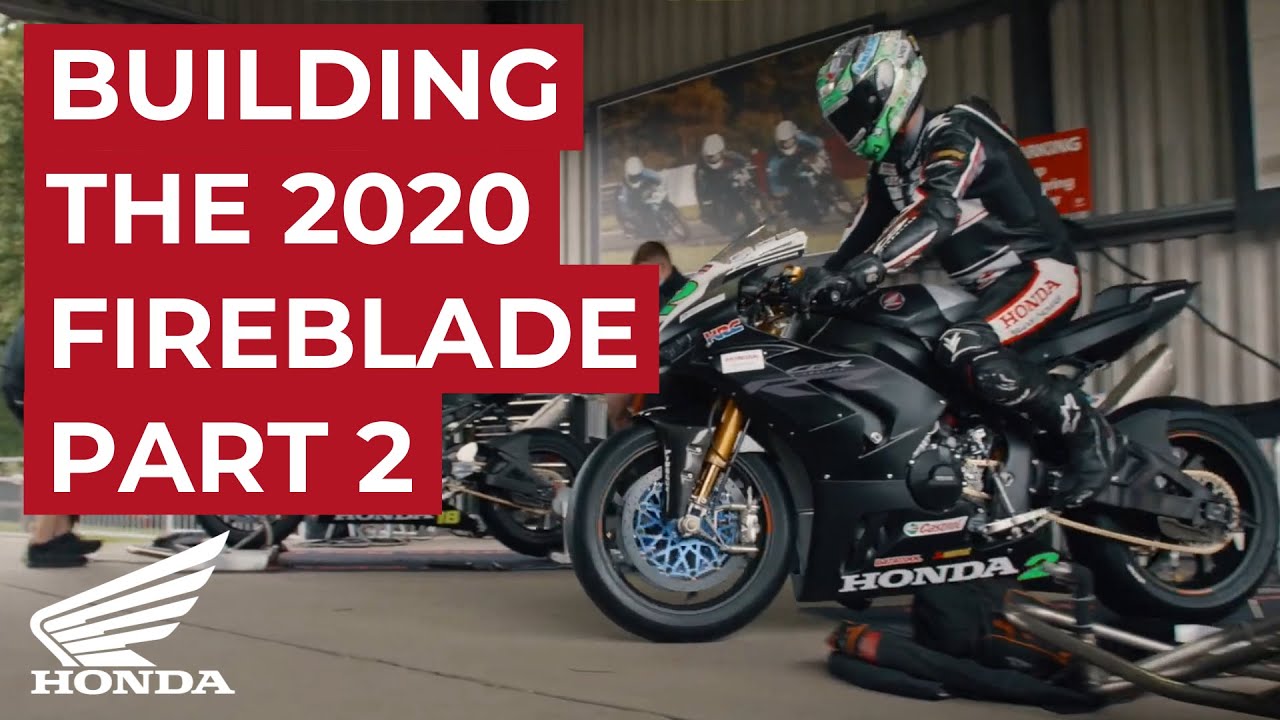 Building the Honda Racing 2020 Fireblade SP  - Part 2